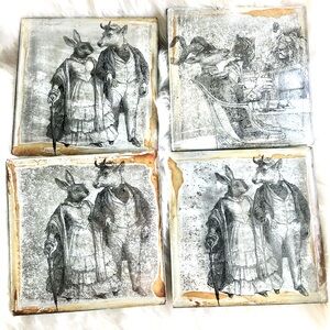 Alexa Pulitzer coasters